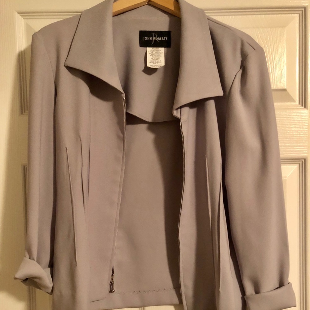 Gray Blazer